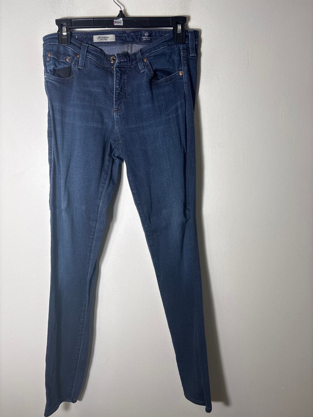 AG Dark Wash the Legging Super Skinny Jean Sz 30R